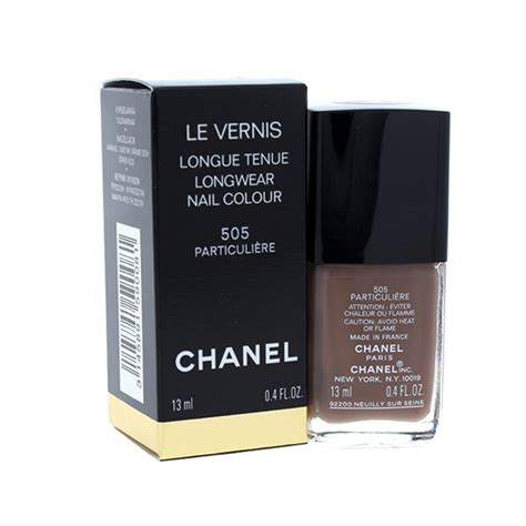 chanel le vernis nail gloss|Chanel 505 particuliere nail polish.